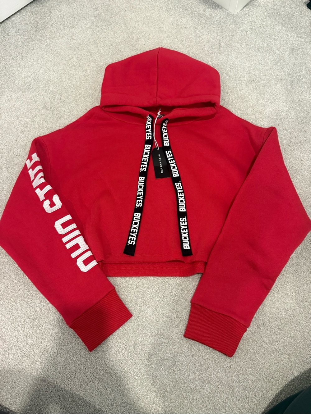 Hype and Vice Women’s Red sweatshirt